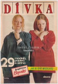 DÍVKA 1991 podzim/zima | Střihový módní časopis