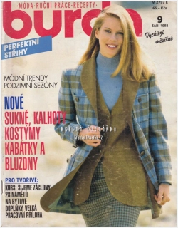 BURDA 1992/9 | Střihový módní časopis