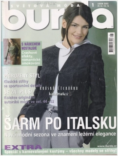 BURDA 2003/1 | Střihový módní časopis