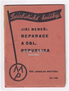 REPARACE A ČSL. REPUBLIKA (Beneš Jiří)