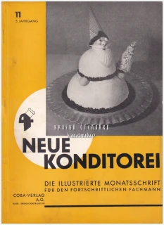 NEUE KONDITOREI 1936/11 | Odborný ilustrovaný měsíčník | Cukrářství, cukrovinky, gastronomie, potravinářství