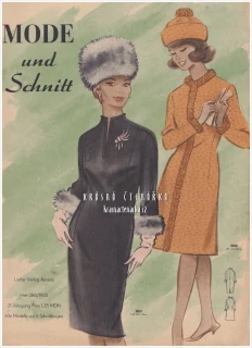 MODE UND SCHNITT Heft 086/1965 | Módní časopis s krejčovskými střihy z NDR