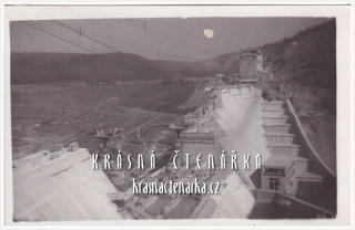 Vodní nádrž a přehrada VRANOV - STAVBA