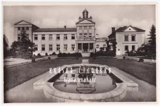 PODĚBRADY, Nový vyšetřovací léčebný ústav, nyní hotel Zámeček