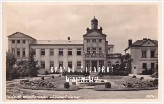 PODĚBRADY, Nový vyšetřovací léčebný ústav, nyní hotel Zámeček