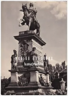 PODĚBRADY, Jezdecká socha krále Jiřího