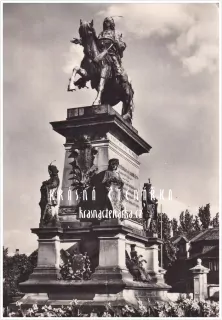 PODĚBRADY, Jezdecká socha krále Jiřího