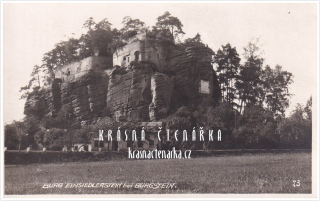 Skalní hrad SLOUP V ČECHÁCH