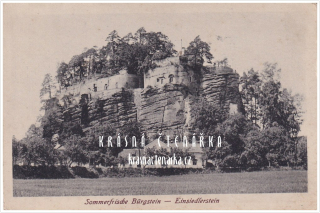 Skalní hrad SLOUP V ČECHÁCH