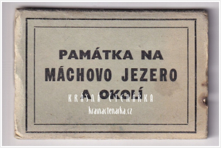 MÁCHOVO JEZERO (leporelo)