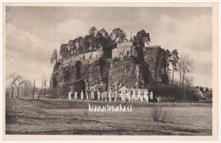 Skalní hrad SLOUP V ČECHÁCH