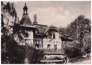 KAMENICKÝ ŠENOV, Zahnova vila, kdysi zotavovna Tavba