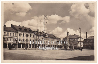 RUMBURK, Náměstí, nyní Lužické nám.