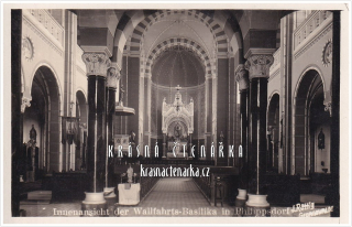 JIŘÍKOV - FILIPOV, Bazilika Panny Marie Pomocnice křesťanů - oltář