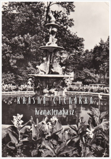 TEPLICE, Fontána u Kamenných lázní