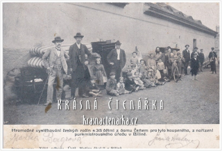 BÍLINA, Hromadné vystěhování českých rodin ...