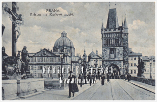 PRAHA, Mostecká věž a Karlův most
