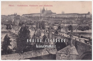 PRAHA, Karlův most a Hradčany