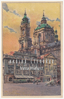 PRAHA, Kostel sv. Mikuláše a Malá Strana