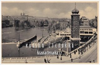 PRAHA, Masarykovo nábřeží