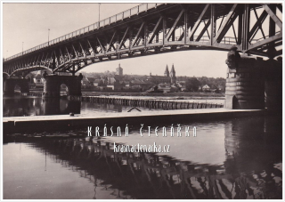 ROUDNICE NAD LABEM, Železný most přes Labe