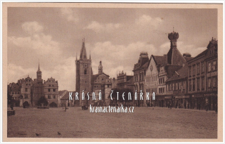 LITOMĚŘICE, Náměstí, nyní Mírové náměstí