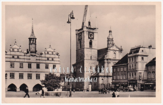 LITOMĚŘICE, Náměstí, nyní Mírové náměstí