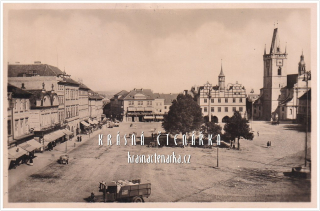 LITOMĚŘICE, Náměstí, nyní Mírové náměstí