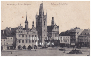 LITOMĚŘICE, Náměstí, nyní Mírové náměstí