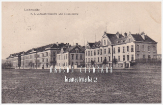 LITOMĚŘICE, Kasárna Jiřího z Poděbrad