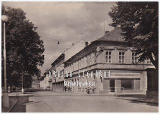 TEREZÍN, Ulice Máchova a Parkhotel