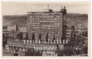 ZLÍN, dříve Gottwaldov, Budova n. p. Svit