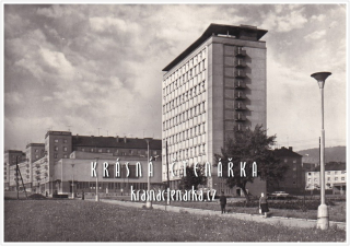 MOST, Hotel Internát, třída Budovatelů