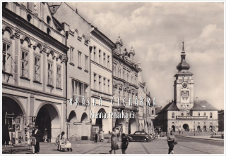 ŽATEC, Náměstí Svobody, býv. nám. Velké říjnové revoluce