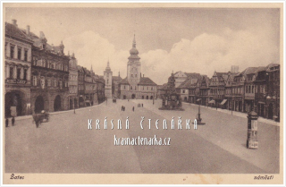 ŽATEC, Náměstí, nyní náměstí Svobody