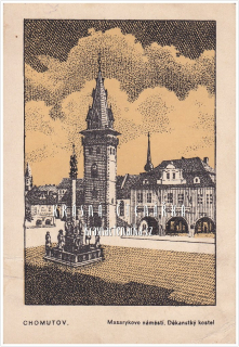 CHOMUTOV, Náměstí 1. Máje, býv. Masarykovo)