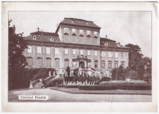 Zámek ČERVENÝ HRÁDEK u Jirkova