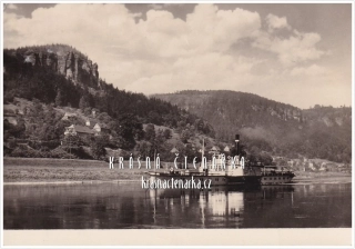 ČESKÉ ŠVÝCARSKO, Labské údolí ... i s parníkem