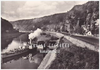 HŘENSKO ... i s parníkem