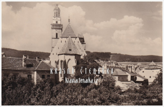 PRACHATICE, Pohled na kostel sv. Jakuba Většího