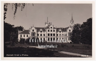 Zámek VRÁŽ, Sanatorium, nyní lázně
