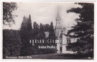 Zámek VRÁŽ, Sanatorium, nyní lázně