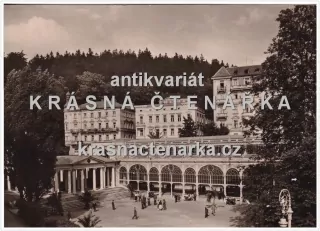 MARIÁNSKÉ LÁZNĚ (kolonáda Maxima Gorkého)