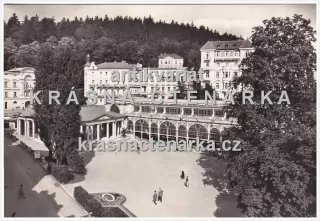 MARIÁNSKÉ LÁZNĚ (kolonáda Maxima Gorkého)