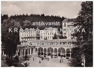 MARIÁNSKÉ LÁZNĚ (kolonáda Maxima Gorkého)