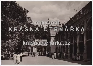 MARIÁNSKÉ LÁZNĚ (kolonáda Maxima Gorkého)