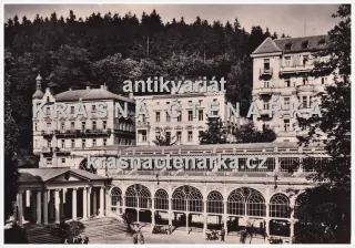 MARIÁNSKÉ LÁZNĚ (kolonáda Maxima Gorkého)