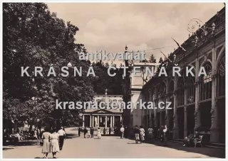 MARIÁNSKÉ LÁZNĚ (kolonáda Maxima Gorkého)