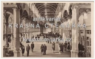 MARIÁNSKÉ LÁZNĚ (kolonáda Maxima Gorkého)