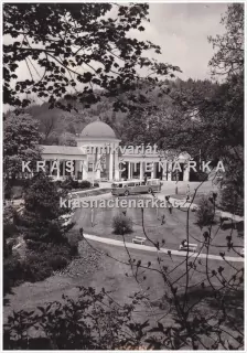 MARIÁNSKÉ LÁZNĚ (kolonáda Rudolfův a Karolinin pramen)